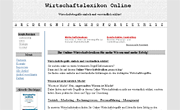 Wirtschaftslexikon Wirtschaftslexikon