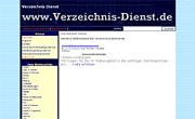 Verzeichnis Dienst