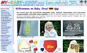 MY-BABY-SHOP.com - Individuell angefertigte Babyartikel & Textilien