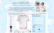 you-style.info - Babybodies, Babyshirts und T-Shirts für Babys und Kinder online gestalten