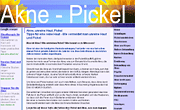 Pickel - Akne - Was hilft? Was kann ich tun? Pickel - Akne - Was hilft? Was kann ich tun?
