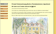 Fremdenzimmer Berlin | Ferienwohnung Fremdenzimmer Berlin | Ferienwohnung
